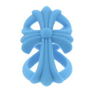 Blue-Chrome-Hearts-Ring