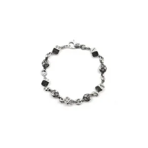 Chrome Hearts Dice & Cross Bracelet