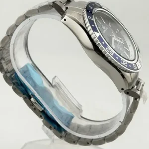Chrome Hearts Blue Dial Stainless Steel GMT Watch