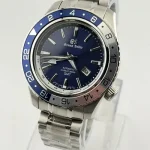 Chrome Hearts Blue Dial Stainless Steel GMT Watch