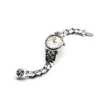 Chain Strap Watch for Men – Gothic Cross Stainless Steel