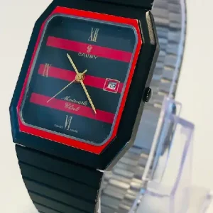 Chrome Hearts Watch – Red Stripe Vintage Style