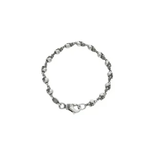 Gothic Skull Link Chain Bracelet for Men